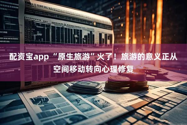 配资宝app “原生旅游”火了！旅游的意义正从空间移动转向心理修复